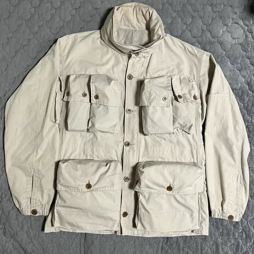 [BUNJANG] URU Tokyo Safari Jacket Cream / (1) URU 우르 도쿄 사파리 자켓 크림