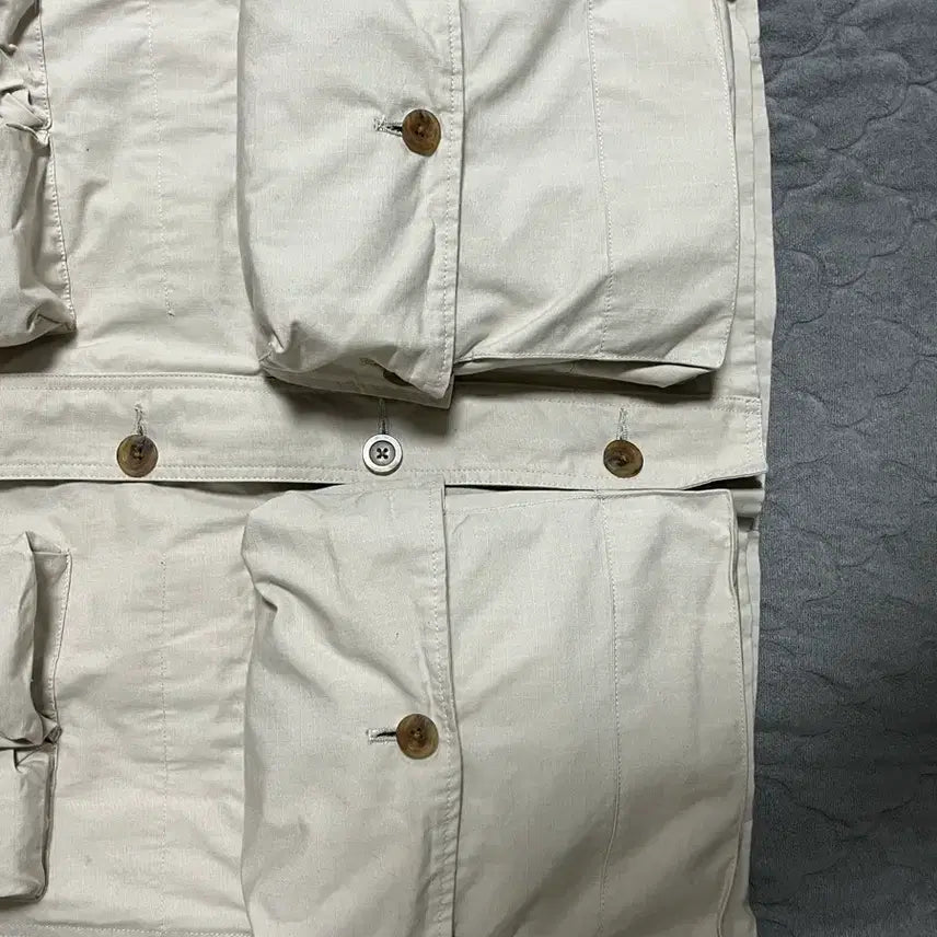 [BUNJANG] URU Tokyo Safari Jacket Cream / (1) URU 우르 도쿄 사파리 자켓 크림