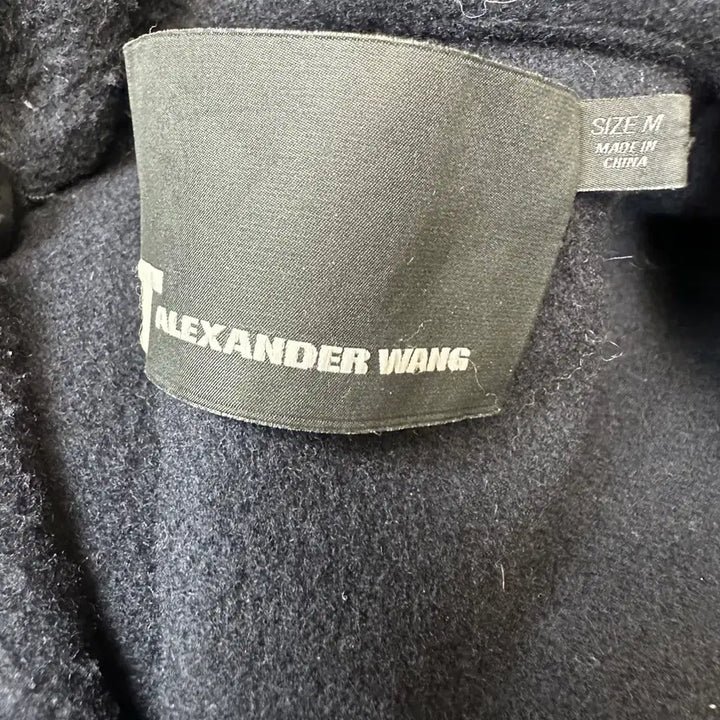 [BUNJANG] Alexander Wang Wool Navy Long Coat M / 알렉산더왕 울 네이비롱코트 M