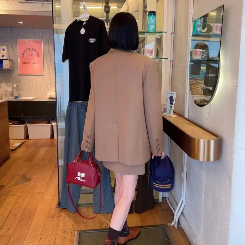 [SOLD OUT] 헬더베이지색 자켓