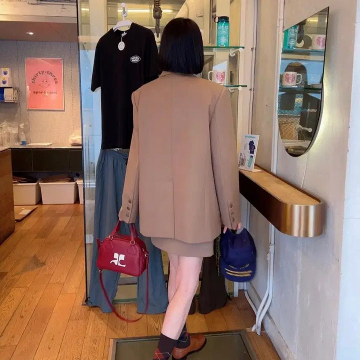 [SOLD OUT] 헬더베이지색 자켓