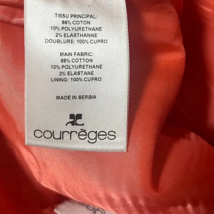[BUNJANG] 빈티지 꾸레쥬 courreges 오렌지 그라데이션 미니스커트 36사이즈 / 빈티지 꾸레쥬 courreges 오렌지 그라데이션 미니스커트 36사이즈