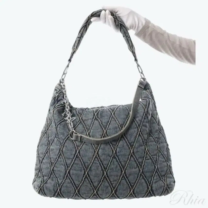 [BUNJANG] Diesel Hobo Bag Large / 디젤 참d 호보백 라지