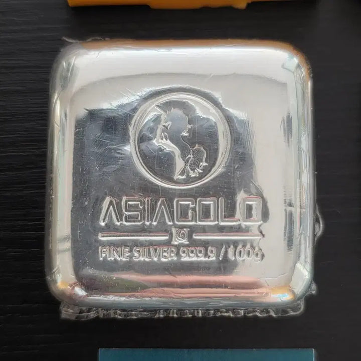 [BUNJANG] Asia Gold Silver Bar 100g (999.9 Fine Silver) Korean Gold &amp; Silver Exchange / 아시아골드 은괴 진공실버바 100g 한국금거래소 은화 포나인 999.9