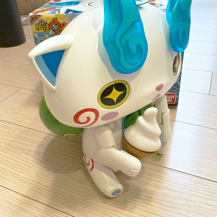 [BUNJANG] Bandai Yokai Watch BIG Komasan White Dog Figure / 요괴워치 반다이 프라모델 BIG 구리 코마상 백멍이