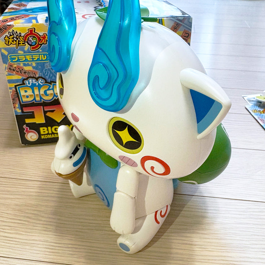[BUNJANG] Bandai Yokai Watch BIG Komasan White Dog Figure / 요괴워치 반다이 프라모델 BIG 구리 코마상 백멍이