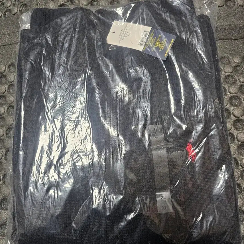 [SOLD OUT] 폴로 랄프로렌 블랙 반집업니트 XL 새상품