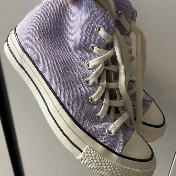 [BUNJANG] Converse Chuck Taylor 1970s High Moonstar Purple Sneakers / (240)컨버스 척테일러 1970s 하이 문스타 퍼플 연보라
