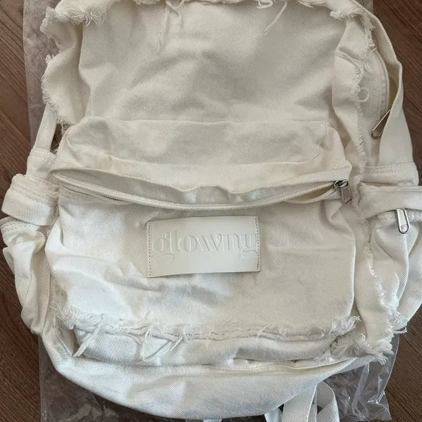[BUNJANG] Glowny Denny Big Backpack White / 글로니 데니 빅 백팩