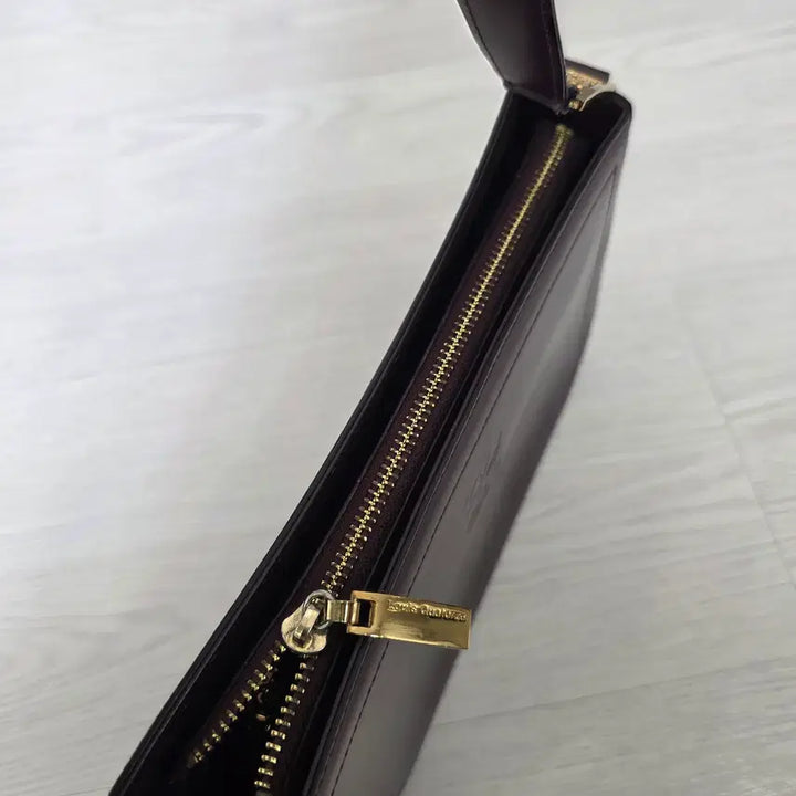 [BUNJANG] Louis Quatorze Burgundy Shoulder Crossbody Bag / 루이까또즈 숄더백 겸용 크로스백