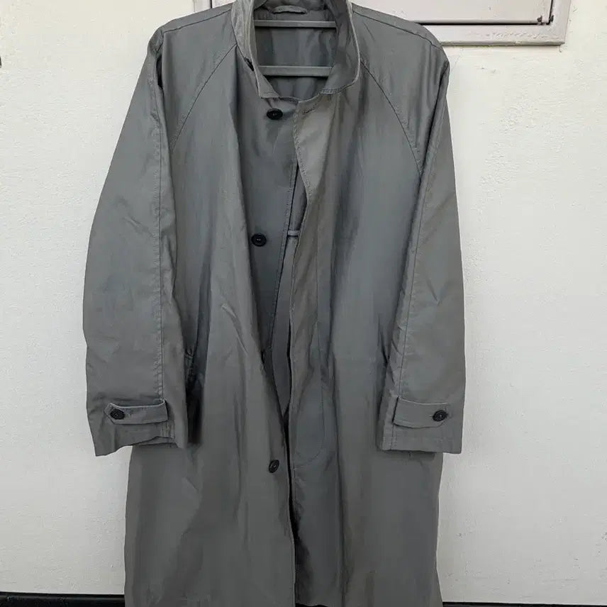 [BUNJANG] Ermenegildo Zegna Vintage Mac Coat Gray Size 48 / 빈티지 제냐 맥코트 그레이 48사이즈