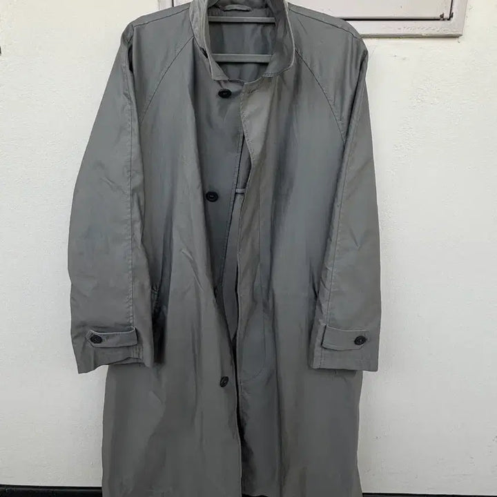 [BUNJANG] Ermenegildo Zegna Vintage Mac Coat Gray Size 48 / 빈티지 제냐 맥코트 그레이 48사이즈
