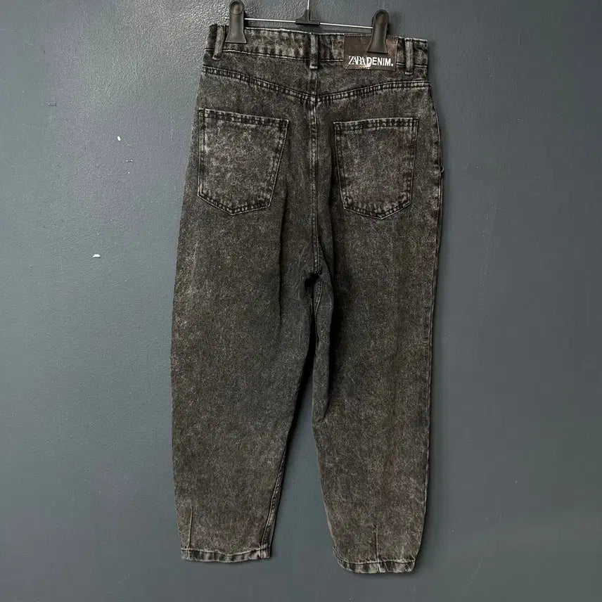 [SOLD OUT] 26 자라 여성 원턱 그레이진 데님 팬츠