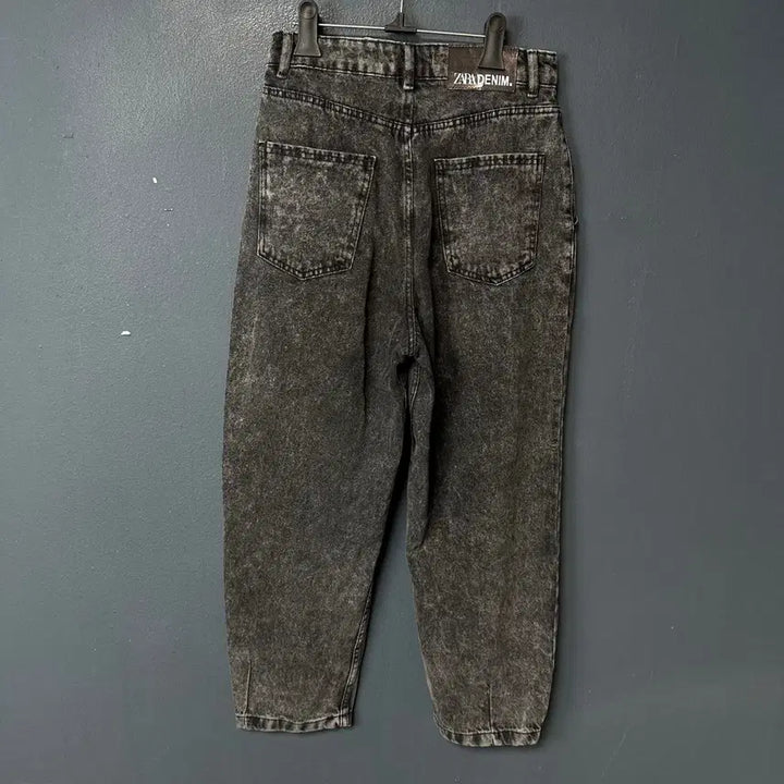 [SOLD OUT] 26 자라 여성 원턱 그레이진 데님 팬츠