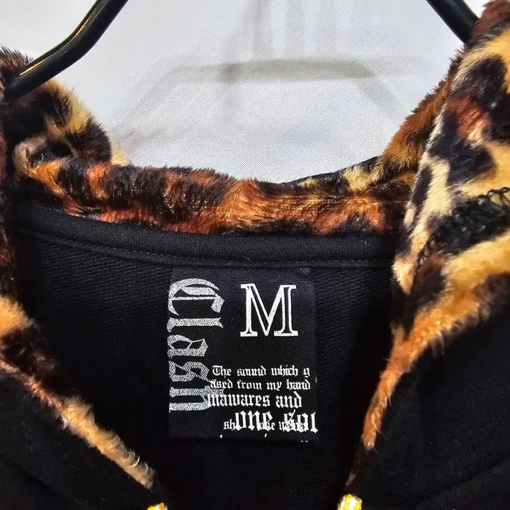 [BUNJANG] Clash Ahead Leopard Skull Hoodie Zip-up / Clash Ahead 레오파드 스컬 후드집업