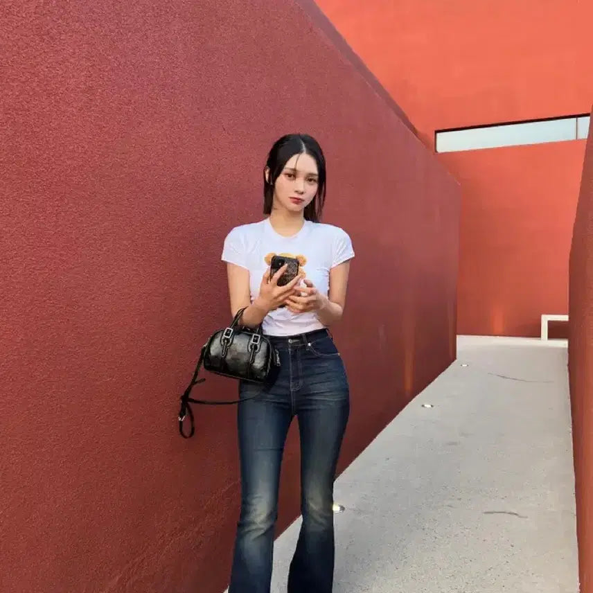 [BUNJANG] Mijemme Washing Bootcut Jeans / 미젬므 워싱 부츠컷