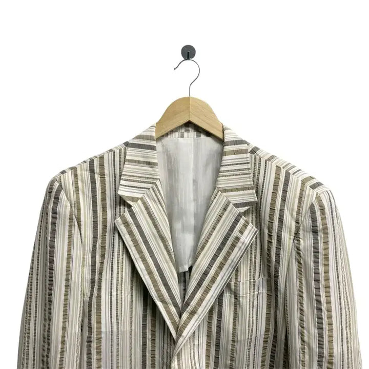[BUNJANG] Beverly Hills Polo Club Striped Blazer Jacket XL / 비버리힐스 폴로 스트라이프 패턴 블레이저 자켓 XL