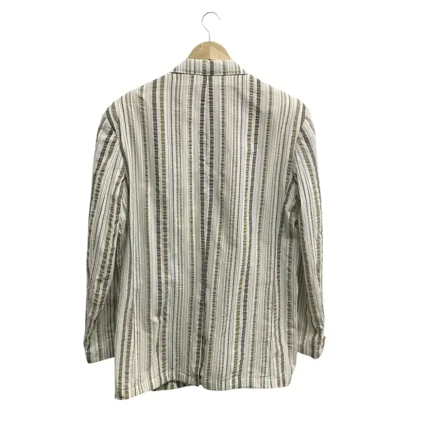 [BUNJANG] Beverly Hills Polo Club Striped Blazer Jacket XL / 비버리힐스 폴로 스트라이프 패턴 블레이저 자켓 XL