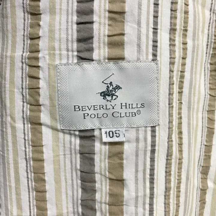 [BUNJANG] Beverly Hills Polo Club Striped Blazer Jacket XL / 비버리힐스 폴로 스트라이프 패턴 블레이저 자켓 XL