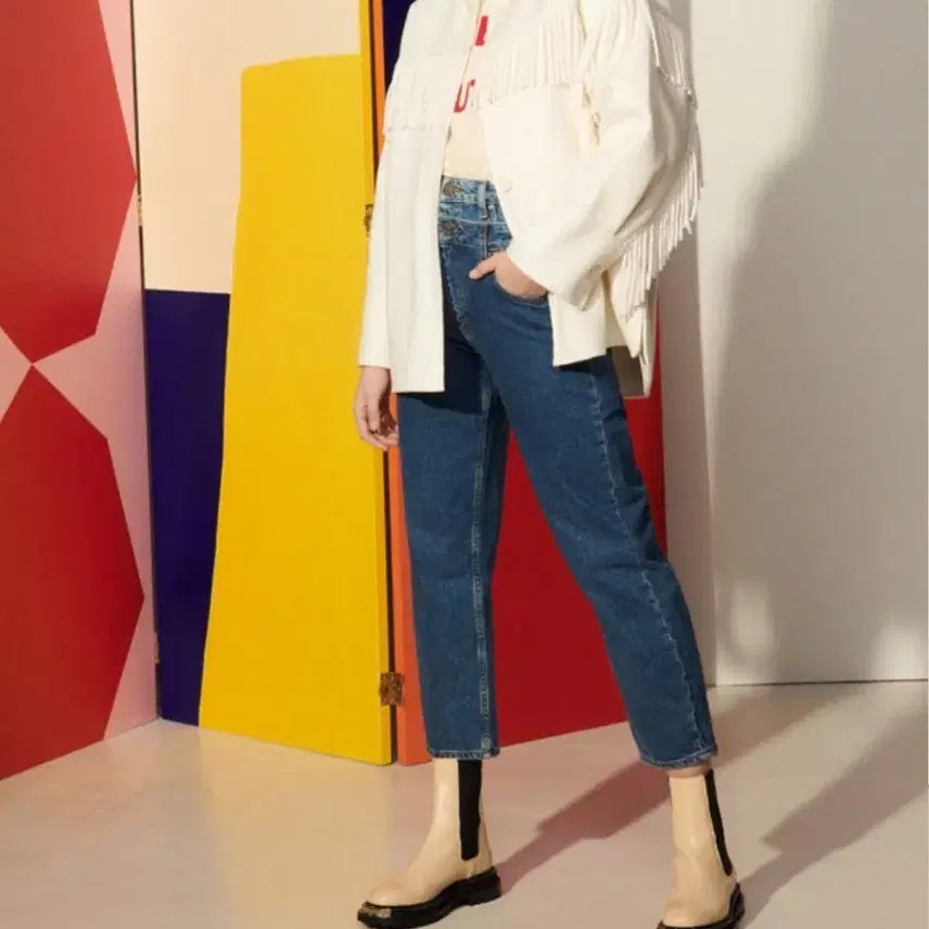 [BUNJANG] Sandro Wool Fringe Handmade Coat Jacket / [새상품] 산드로 울 프린지 하프 셔츠 핸드메이드 코트 자켓
