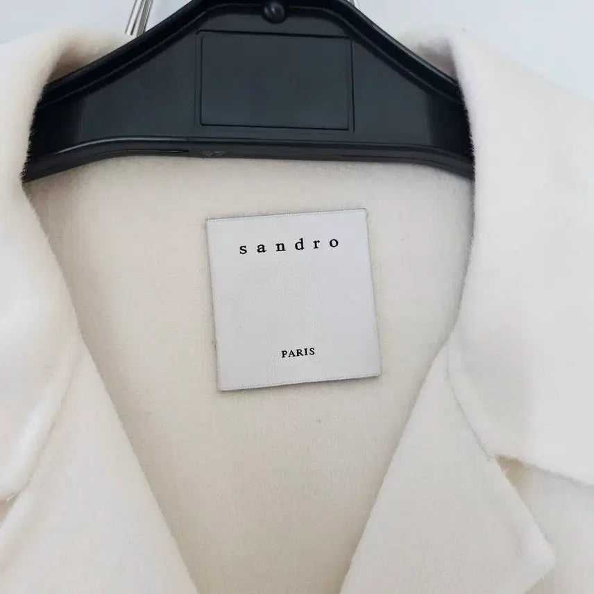 [BUNJANG] Sandro Wool Fringe Handmade Coat Jacket / [새상품] 산드로 울 프린지 하프 셔츠 핸드메이드 코트 자켓
