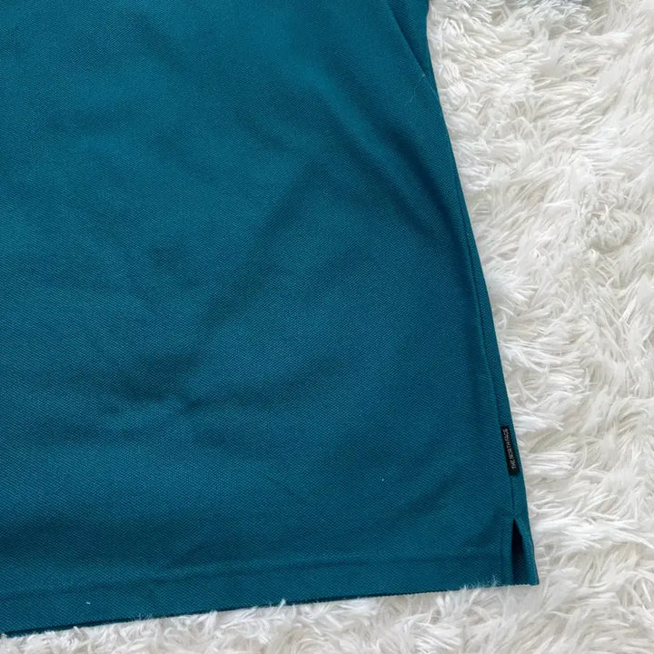 [BUNJANG] Vintage The North Face Teal Polo Shirt / 빈티지 노스페이스 청록 카라 반팔 965 y2k 스트릿 갸루 펑키 일본빈
