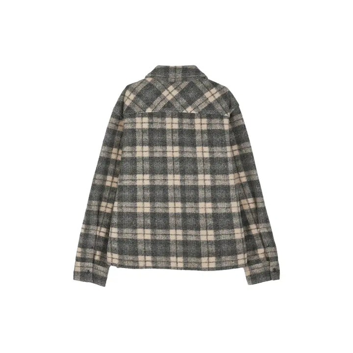 [BUNJANG] Moncler Tartan Long-Sleeve Shirt / 몽클레르 롱슬리브 타탄 셔츠