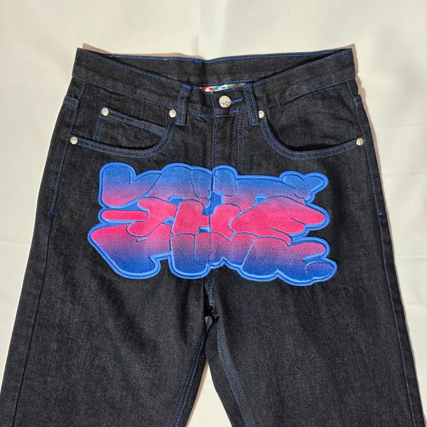 [BUNJANG] VANDY THE PINK Graffiti Denim Pants / [30]반디더핑크 VANDY THE PINK 그라피티 데님 팬츠