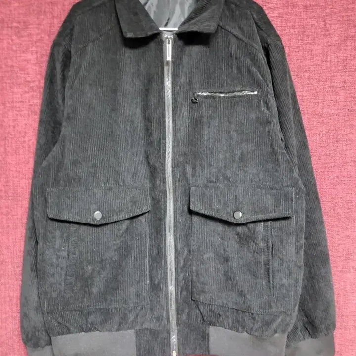 [BUNJANG] Black Corduroy Jacket 2XL / 검정 코듀로이 자켓 2XL