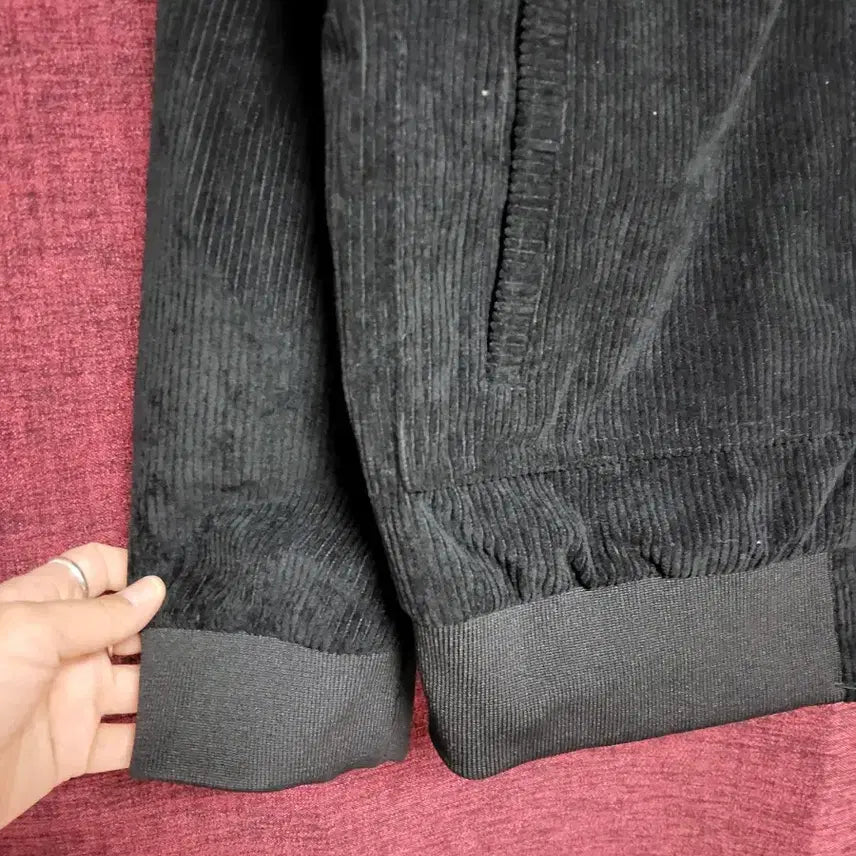 [BUNJANG] Black Corduroy Jacket 2XL / 검정 코듀로이 자켓 2XL
