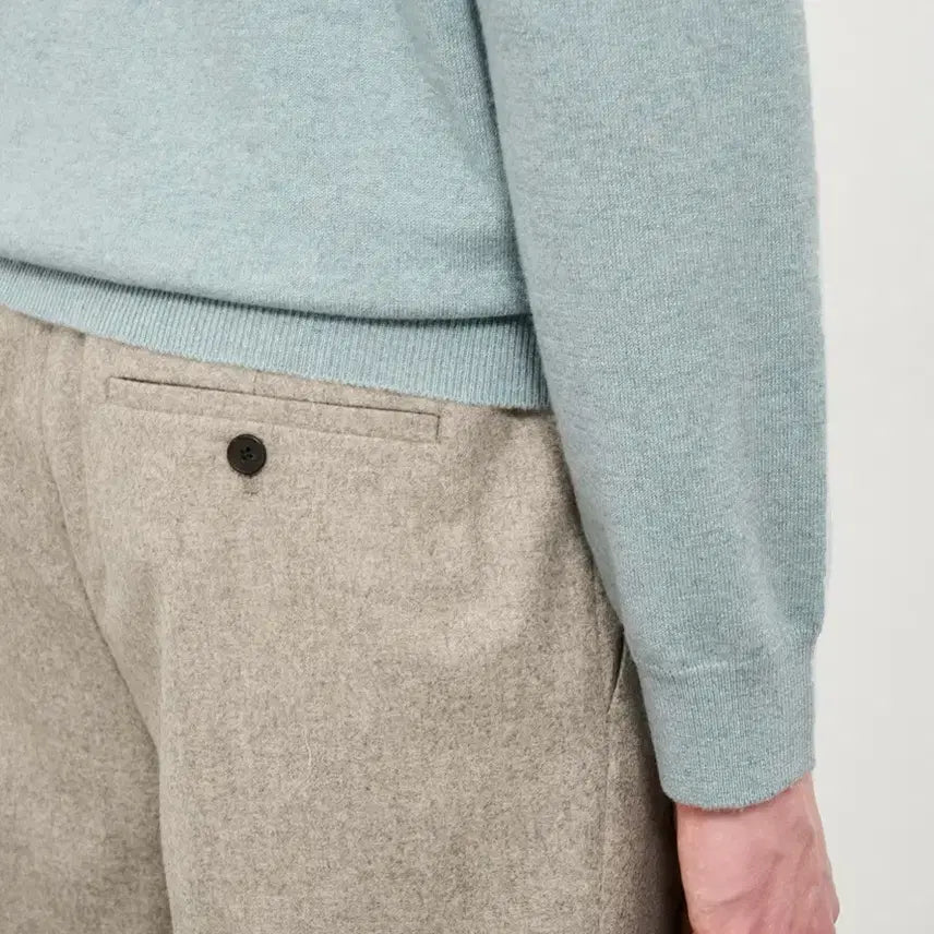 [BUNJANG] Time Homme Cashmere Round Neck Knit Top / 타임옴므 캐시미어 라운드넥 니트 탑