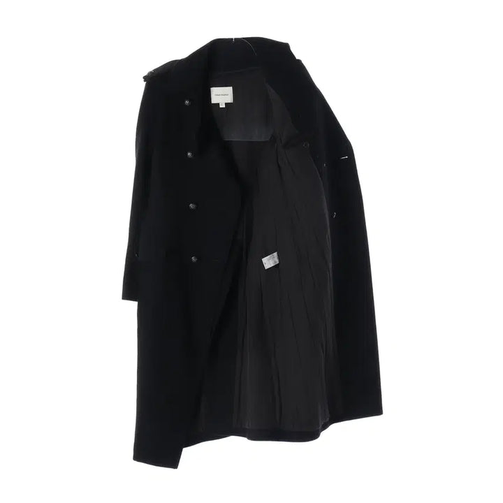 [BUNJANG] Pierre Balmain Double Breasted Shoulder Wool Long Coat / 피에르발망 더블 브레스트 견장 울 롱 코트