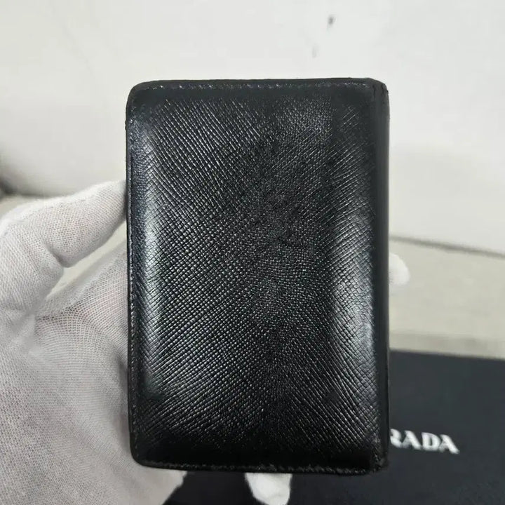 [BUNJANG] Prada Saffiano Organizer / [보증서 정품] 프라다 사피아노 오거나이저