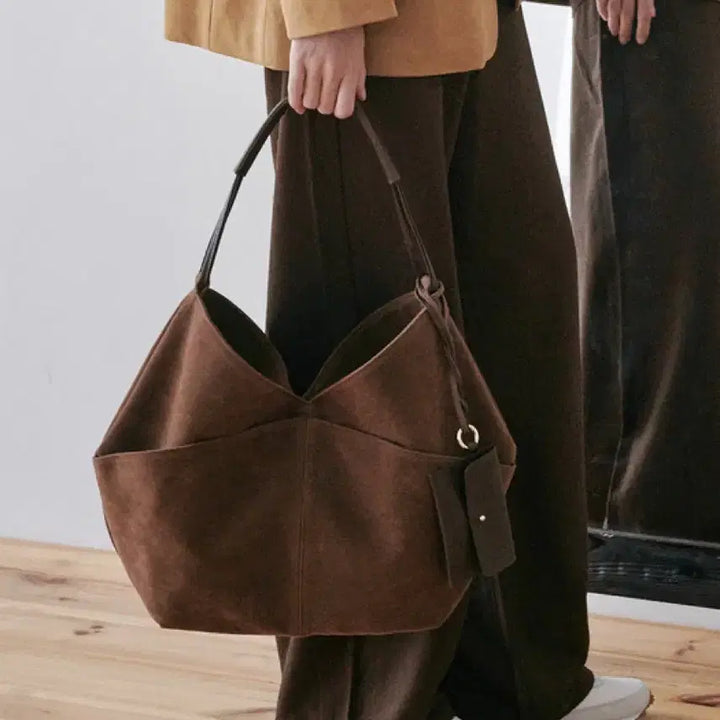 [BUNJANG] Be My Mood Object Bag Suede Brown / [새제품] 비마이무드 오브제백 스웨이드 브라운