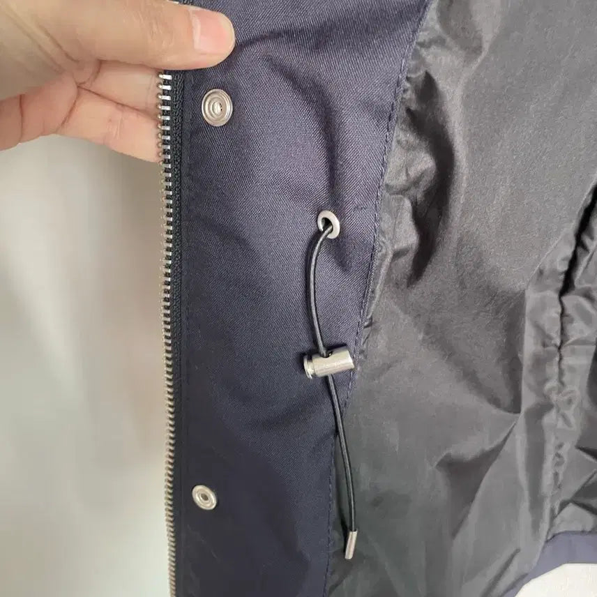 [BUNJANG] Couples Real Leather Patch Field Jacket / 쿠플스 리얼가죽패치 야상