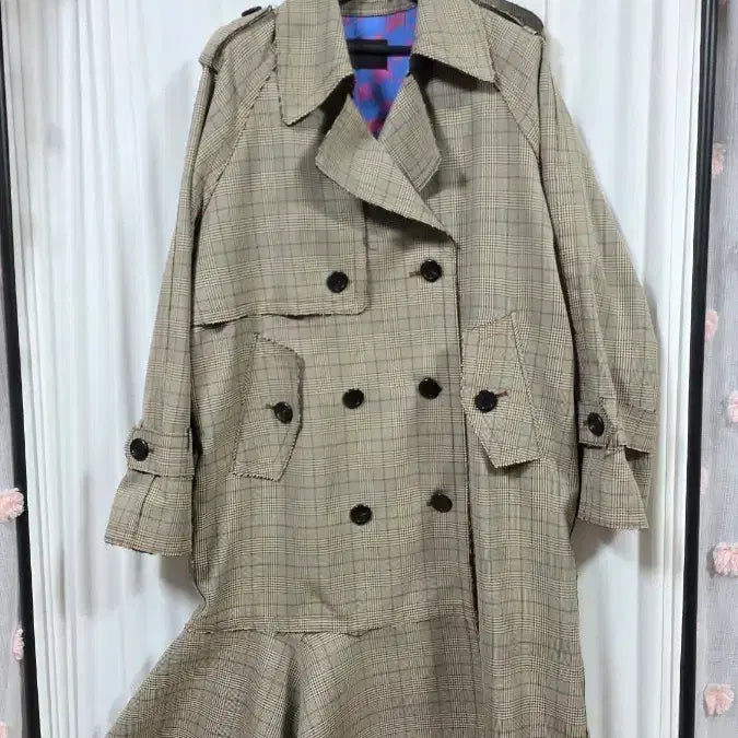 [BUNJANG] Lucky Chouette Trench Coat (Size 38) / 럭키슈에뜨트렌치코트(38)