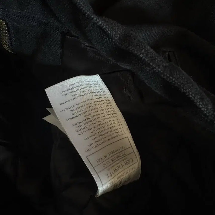 [BUNJANG] Carhartt WIP Organic Dearborn Canvas OG Detroit Jacket - Black Aged / 칼하트 WIP 오가닉 디어본 캔버스 OG 디트로이트 자켓 블랙 에이지드
