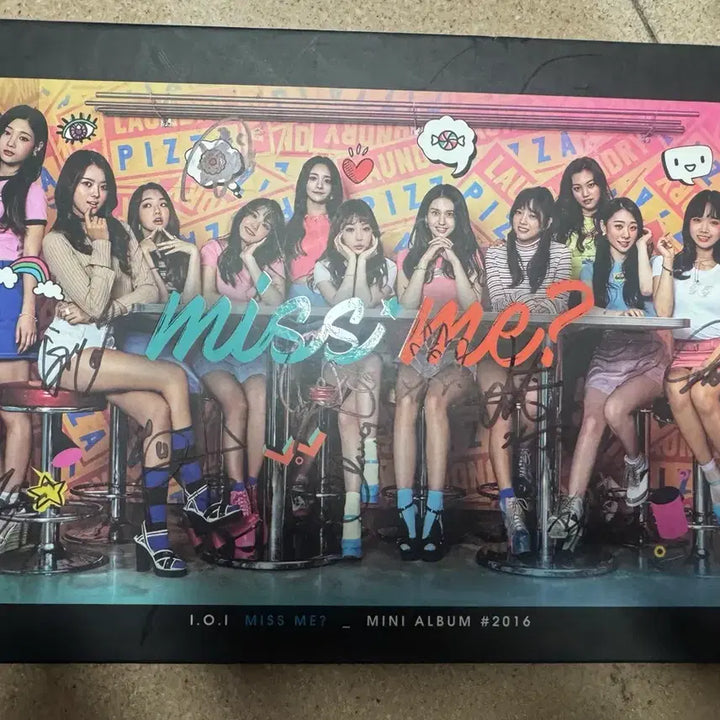 [BUNJANG] I.O.I Miss Me Signed Album / I.O.I 친필 싸인 사인 앨범 아이오아이 miss me 프듀 아오아