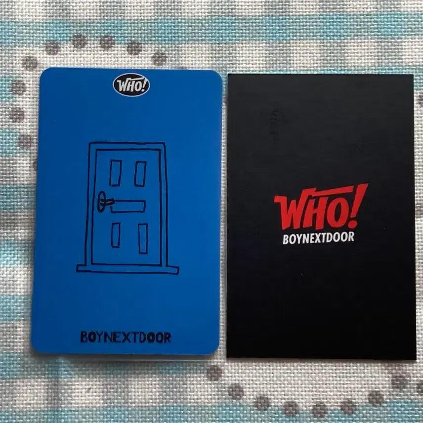 [BUNJANG] BOYNEXTDOOR Leehan Who Photocard (2 Items) / 보이넥스트도어   이한 포카  who 포토카드 두 장
