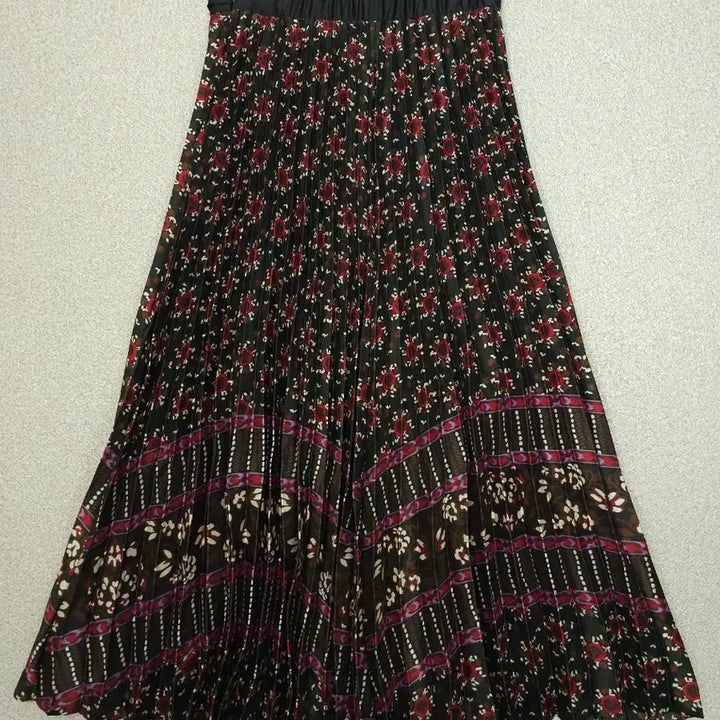 [SOLD OUT] (55)안나수이 여성 플리츠 롱 스커트 밴딩 W2642