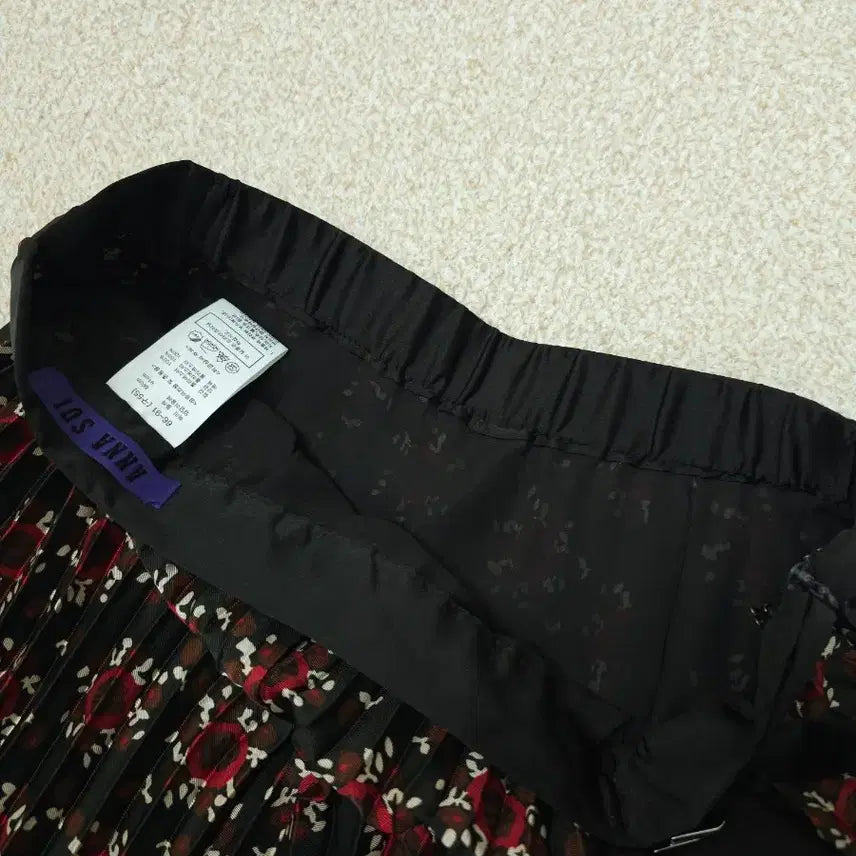 [SOLD OUT] (55)안나수이 여성 플리츠 롱 스커트 밴딩 W2642