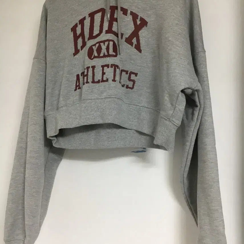 [SOLD OUT] hdex 에이치덱스 우먼스 바시티 크롭 후디 그레이m