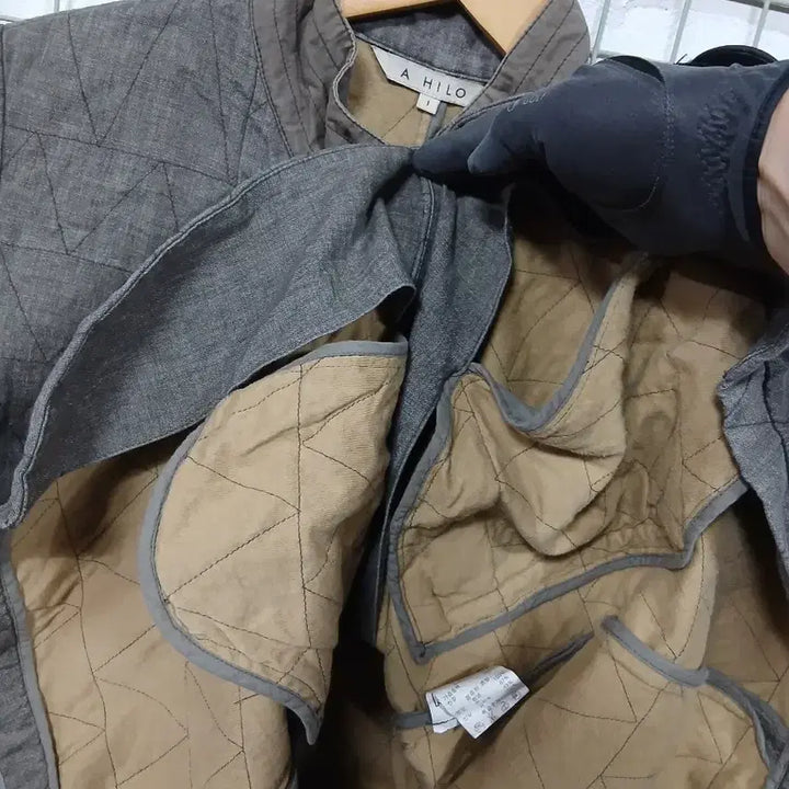 [BUNJANG] A HILO Quilted Linen Jacket / A HILO 퀼팅 린넨 자켓
