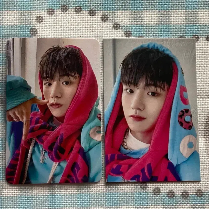 [BUNJANG] BOYNEXTDOOR Riwoo Lucky Draw Photocard (2 Items) / 보이넥스트도어 리우 럭키드로우 who 포카  포토카드 두 장