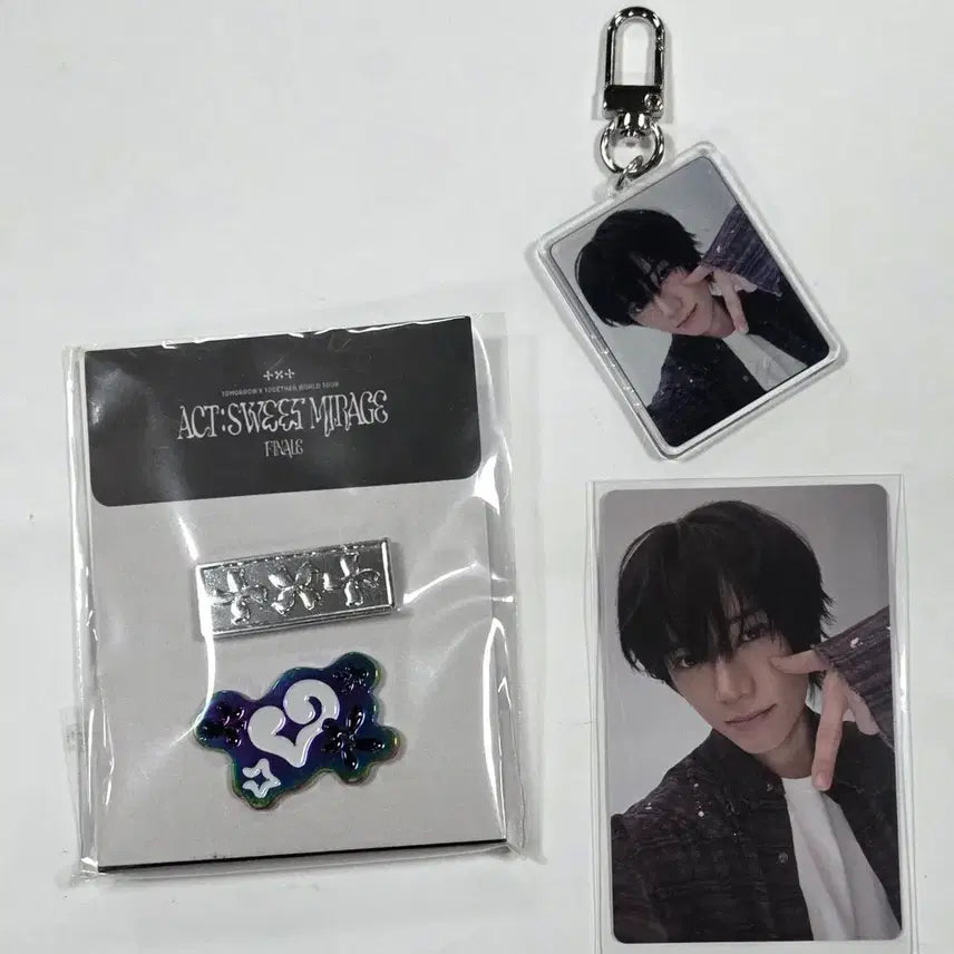 [BUNJANG] TXT Beomgyu Bundle Set POB Badge Set / TXT 배지 뱃지 셋트 + 범규 위버스 특전 일괄
