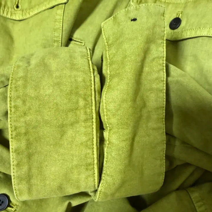 [BUNJANG] BirthdaySuit Cotton CPO Shirt Jacket Olive (S) / 벌스데이수트(BirthdaySuit) 셔츠 자켓 S