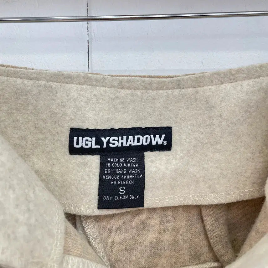 [BUNJANG] UGLYSHADOW Long H-Line Skirt Oatmeal / 어글리쉐도우(UGLYSHADOW) 백포켓 뒷트임 롱 스커트 오트밀