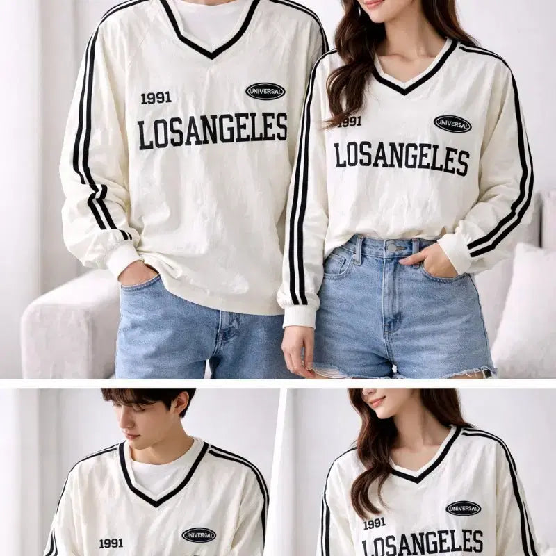 [SOLD OUT] LOSANGELES 긴팔 티셔츠 커플룩