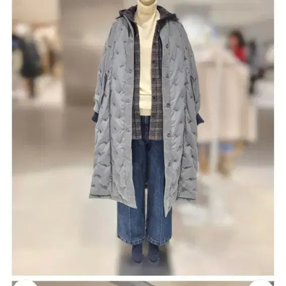 [BUNJANG] Studio Tomboy Quilted Long Down Jumper Women&