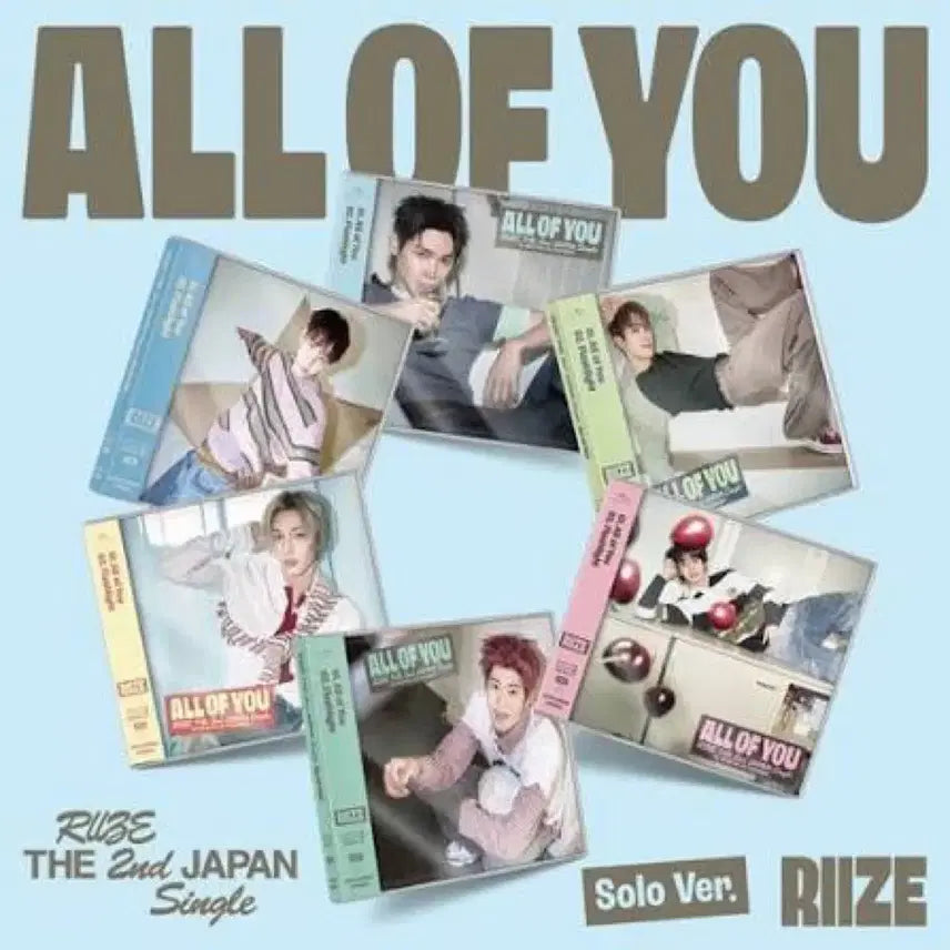 [BUNJANG] RIIZE Wonbin/Shotaro All of You Album (Sealed) / 라이즈 All of you 미개봉 앨범 원빈 / 쇼타로 ver.
